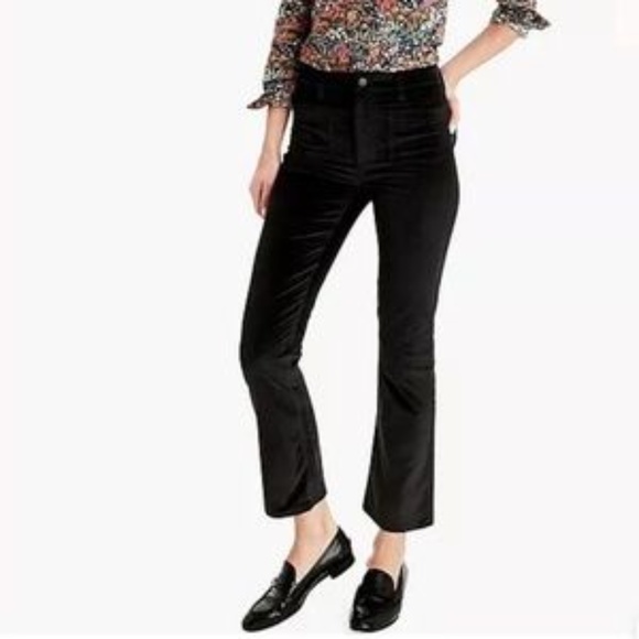 J.Crew Demi-Boot Crop Jean in Velvet, 27T - Picture 2 of 4